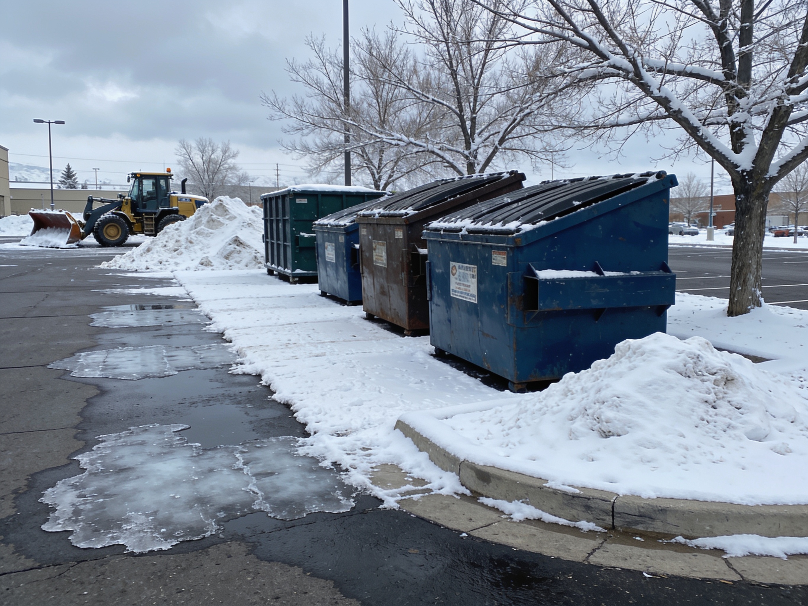How Boise Winters Affect Dumpster Placement and Scheduling
